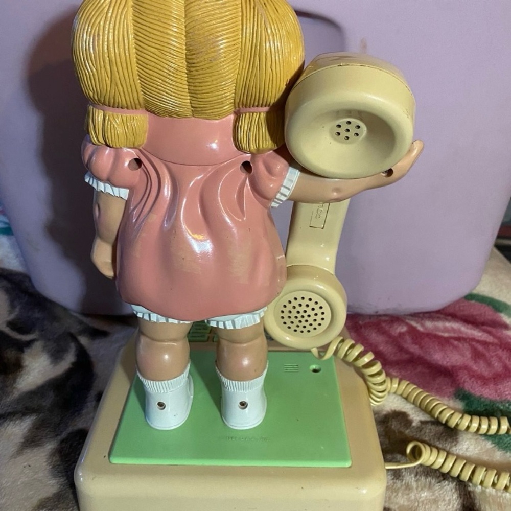 Vintage Cabbage Patch landline phone. - Picture 3 of 5